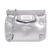 Glam Slam Mini Schoudertas Maison Margiela , Gray , Unisex