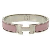 Pre-owned Metal hermes-jewelry Hermès Vintage , Pink , Dames