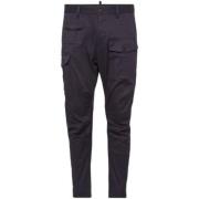 Cargo Skinny Broek Marineblauw Dsquared2 , Blue , Heren