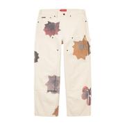 Beperkte oplage Double Knee Painter Pant Supreme , Beige , Heren