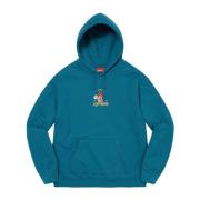 Limited Edition Angel Hoodie Marine Blauw Supreme , Blue , Heren