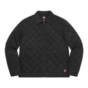 Quilted Work Jacket Black Supreme , Black , Heren