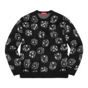 Beperkte oplage Dice Sweater Zwart Supreme , Black , Heren