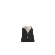 Zwarte Bucket Bag met Afneembare Pouch Jil Sander , Black , Dames