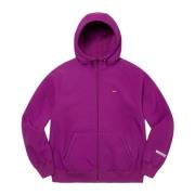 Waterafstotende Zip Up Hoodie Paars Fw21 Supreme , Purple , Heren