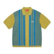 Limited Edition Gestreepte Button Up Polo Supreme , Multicolor , Heren