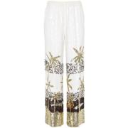 Wijde Broek Pantalone 801 P.a.r.o.s.h. , White , Dames