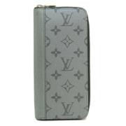 Pre-owned Leather wallets Louis Vuitton Vintage , Gray , Dames