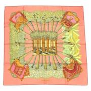 Pre-owned Silk scarves Hermès Vintage , Multicolor , Dames