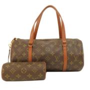 Pre-owned Canvas louis-vuitton-bags Louis Vuitton Vintage , Brown , Da...