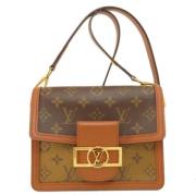 Pre-owned Canvas shoulder-bags Louis Vuitton Vintage , Brown , Dames