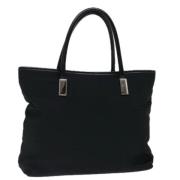 Pre-owned Nylon totes Gucci Vintage , Black , Dames