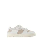 Witte Leren Lage Sneakers Acne Studios , White , Heren