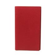 Pre-owned Leather home-office Hermès Vintage , Red , Dames