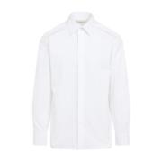 Klassieke Blanc Shirt Saint Laurent , White , Heren