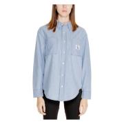 Denim Blouse Herfst/Winter Calvin Klein , Blue , Dames