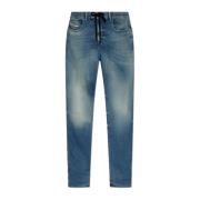 Versleten Jeans 2062 D-Strukt-B Diesel , Blue , Heren