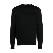 Zwarte Sweater Collectie Hugo Boss , Black , Heren