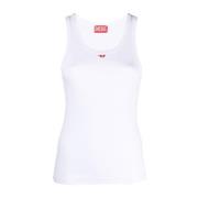 Witte T-shirts en Polos Diesel , White , Dames