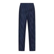 Stijlvolle Herenbroek Giorgio Armani , Blue , Dames