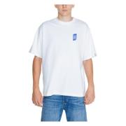 Heren T-shirt Polo Herfst/Winter Collectie Replay , White , Heren