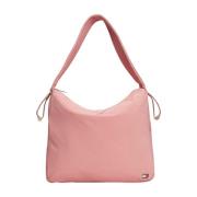 Roze Nylon Tote Tas Tommy Jeans , Pink , Dames