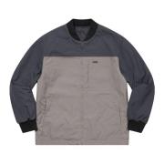 Reversible Tech Work Jacket Grey Supreme , Gray , Heren