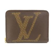 Pre-owned Canvas wallets Louis Vuitton Vintage , Brown , Dames