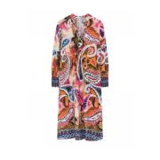 Gedrukte Midi Jurk Gustav , Multicolor , Dames