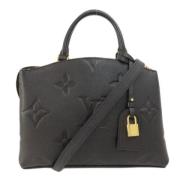 Pre-owned Fabric louis-vuitton-bags Louis Vuitton Vintage , Black , Da...