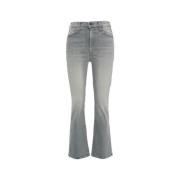 Grijze Jeans Aw24 Dameskleding Mother , Gray , Dames