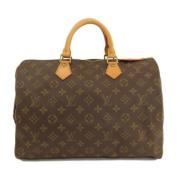 Pre-owned Fabric louis-vuitton-bags Louis Vuitton Vintage , Brown , Da...