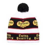 Witte Extra Kwaliteit Beanie Limited Edition Supreme , Multicolor , Un...