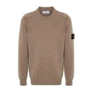 Bruine Sweater Collectie Stone Island , Brown , Heren