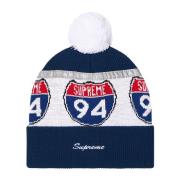 Reflecterende Beanie Limited Edition Donkerblauw Supreme , Multicolor ...