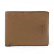 Pre-owned Leather wallets Hermès Vintage , Brown , Dames