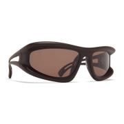 Marfa Shield Zonnebril Bruin Mykita , Brown , Unisex