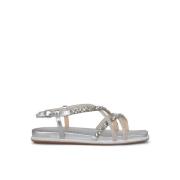 Sprankelende band sandaal Alma EN Pena , Gray , Dames