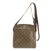 Pre-owned Canvas shoulder-bags Louis Vuitton Vintage , Brown , Dames