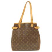 Pre-owned Canvas totes Louis Vuitton Vintage , Brown , Dames