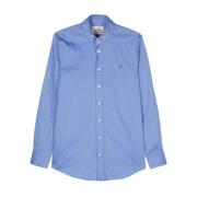 Blauwe Katoenen Poplin Button-Down Overhemd Vivienne Westwood , Blue ,...