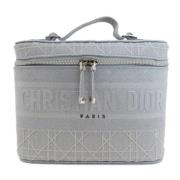 Pre-owned Canvas handbags Dior Vintage , Gray , Dames