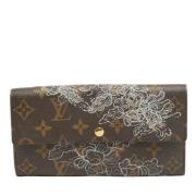 Pre-owned Canvas wallets Louis Vuitton Vintage , Brown , Dames