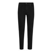 Skinny Fit Jeans met Voor Sluiting 7 For All Mankind , Black , Dames