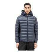 Stijlvolle korte donsjas Moncler , Blue , Heren