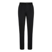 B Tech B-Tech Stretch Nylon Broek Boggi Milano , Black , Heren