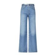 High-Waist Wide Leg Jeans Citizens of Humanity , Blue , Dames