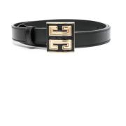 Zwarte 4G Riem Givenchy , Black , Dames