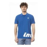 Klassiek Heren Polo Shirt Invicta , Blue , Heren