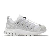 Witte 3D Sneakers met Grijze Inzetstukken Salomon , Gray , Dames